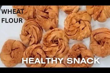 Healthy wheat flour snack recipe| kids snack