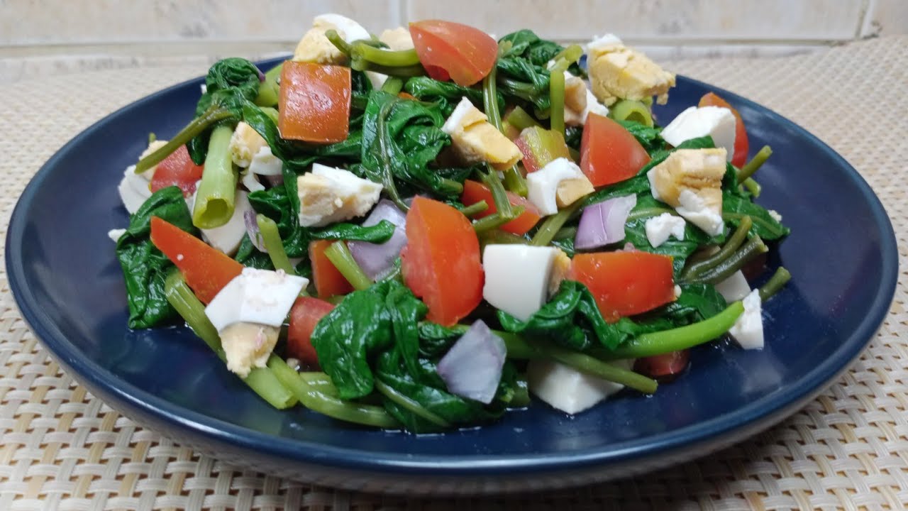 GAWIN MO ITO SA KANGKONG! HEALTHY, NUTRITIOUS AT SOBRANG SARAP! #kangkongsalad GAWIN MO ITO SA KANGKONG! HEALTHY, NUTRITIOUS AT SOBRANG SARAP! #kangkongsalad