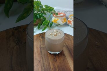 Healthy choco shake recipe #shorts #chocolate #shake #trending