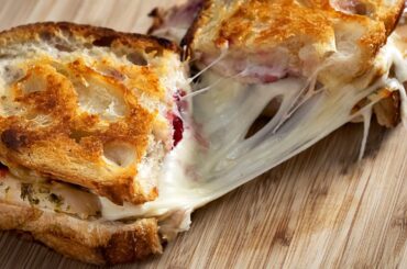 How to Make Turkey Grilled Cheese Sandwich on Sourdough Bread