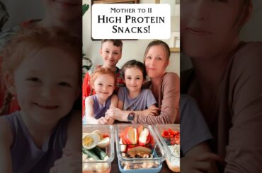 Easy Snacks to Make at Home (Healthy + High-Protein) #healthyeating #healthyrecipes #highprotein