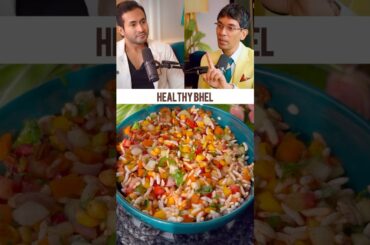 Lost 5kg in 30 Days with THIS Bhel! | Diet by Dr. Ryan Fernando #shorts #diet #recipe