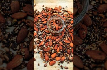 Healthy Pumpkin & Almond Snacks. #almond #vegan #recipe