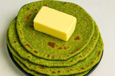 Best Healthy lunch Recipe | Roti Recipe |  Spinach Roti Recipe