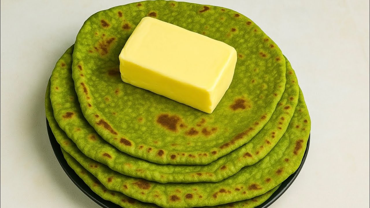 Best Healthy lunch Recipe | Roti Recipe | Spinach Roti Recipe Best Healthy lunch Recipe | Roti Recipe | Spinach Roti Recipe