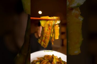 Healthy Spicy Cucumber Kimchi Recipe #lowcalorie #diet #healthyrecipes