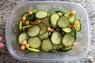 Healthy Cucumber Salad Recipe #cucumbersalad #cucumber #recipe