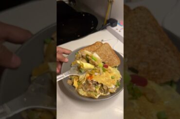 Dinner series | cheesy mushroom potato omelette | omelette recipe | healthy dinner | simple  dinner