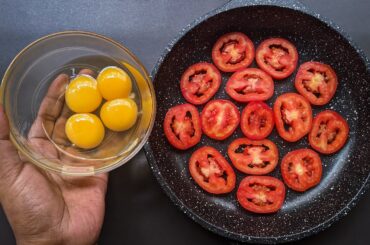 Just Add Egg With Bread & Tomato! It’s So Delicious | Easy Breakfast Recipe | Quick and Easy Recipe