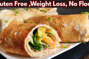 Low Carb, Low Calorie, Lose Weight Fast With Quinoa Zucchini Veg Roll/Weight Loss Breakfast Recipes