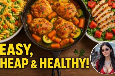 3 Easy, Cheap & Healthy Dinner Recipes You’ll Wish You Knew Sooner!