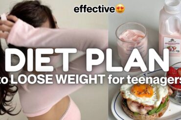 How to Lose Weight as a Teen: Real Diet Plan for Fast Results