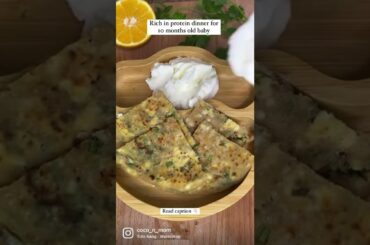 Dinner Plate for my 10 months old baby #baby #blw #babyfood