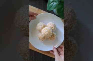 3-Ingredient mango ladoo | Healthy Recipes | Dessert Recipes  #food #healthyrecipes #dessert