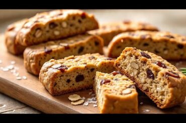 Naturally Sweet & Crunchy! Dates & Nuts Munchies | Healthy Baked Snack Recipe