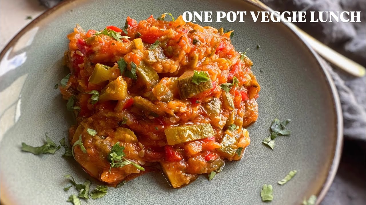 One Pot Vegetable Lunch or Dinner | Easy recipe | Healthy lunch recipe One Pot Vegetable Lunch or Dinner | Easy recipe | Healthy lunch recipe