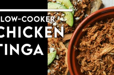 CHICKEN TINGA Keto Version - Slow-Cooker Dinner - CHEF MICHAEL
