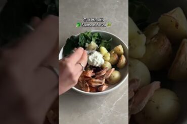 Healthy recipe gut health #healthyrecipes #easynutrition #food #guthealth #lowcalorie #salmon