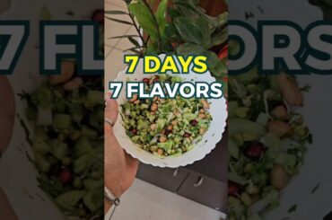 7 #salad ideas for 7 days  Detailed videos in Description  #weightloss #healthysalad