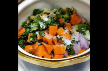 Healthy Salad 2-Minute Healthy Sprout & Veggie Salad | Quick & Easy | Weight Loss Friendly