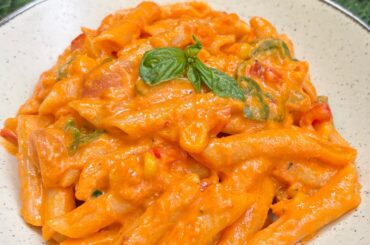 Creamy Healthy Pasta for Weight Loss | No Sauce, No Mayo!