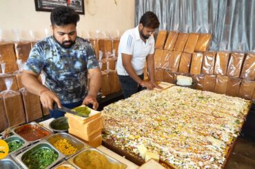 India's Biggest Factory of Sandwich in Indore Rs. 150/- Only l Indore Street Food