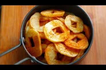 #shorts sham ki chai k sath agar biscuit namkeen kha kar bore ho chuke ho toh banao potato rings