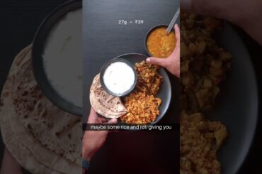 100g High Protein Diet with simple Indian food