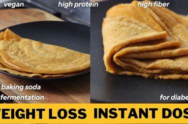 This Instant Dosa Won't Spike Your Blood Sugar! Weight Loss Recipes