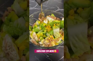 Salad #asmr #asmrfood #food #healthy #health #healthylifestyle #vegetables #salad #recipe