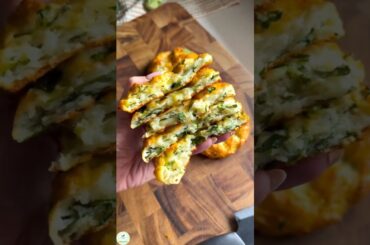 High Protein Breakfast Flagels | 15g Protein Each & Super Easy! #easyrecipe #highprotein