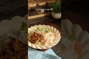 Healthy Lunch today | Paneer rice bowl recipe #foodshorts