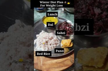 Winter Diet Plan For Weight Loss | Lose Weight Fast | #shorts #diet | Weight Loss Diet