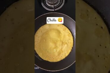 Chilla Recipe | breakfast recipes | healthy breakfast recipe #shorts #chilla #besankachilla