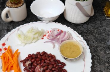 #Rajma Salad #Healthy salad #Recipe #Sougatar Rannaghor