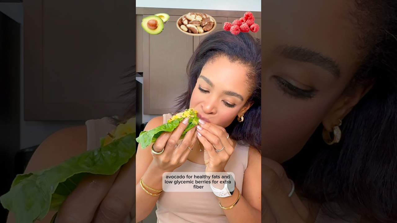 PCOS and blood sugar supporting work lunch! #pcos #bloodsugar #healthyrecipes PCOS and blood sugar supporting work lunch! #pcos #bloodsugar #healthyrecipes