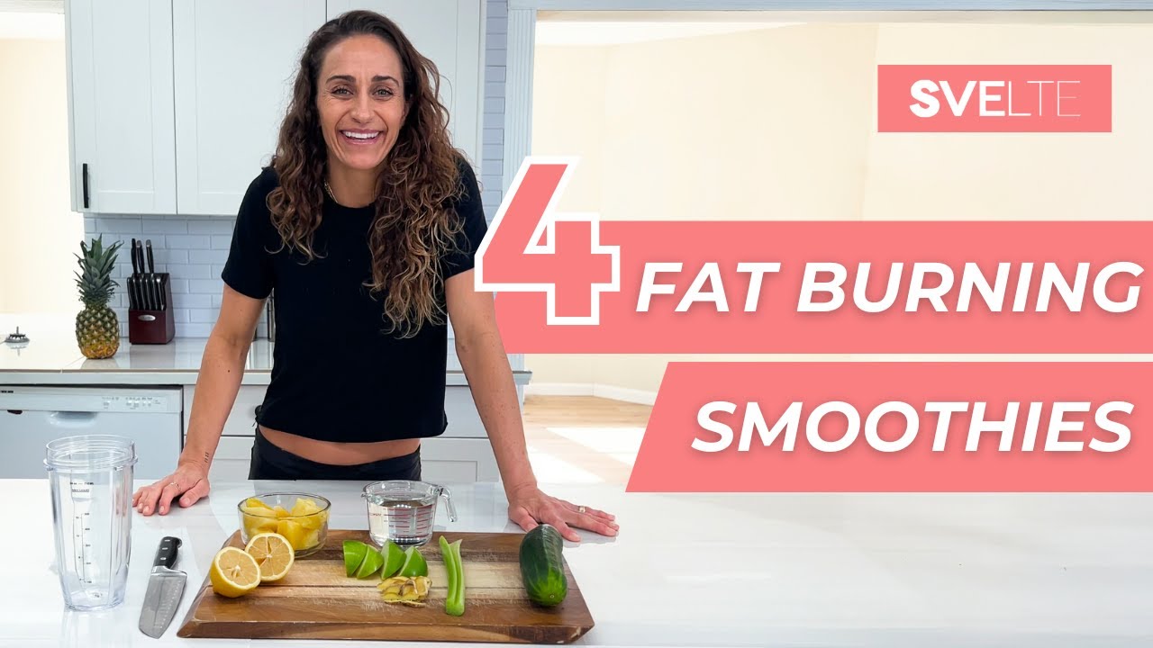 4 Fat Burning Smoothies | Quick & Easy Recipes | Superfoods & Weight Loss 4 Fat Burning Smoothies | Quick & Easy Recipes | Superfoods & Weight Loss