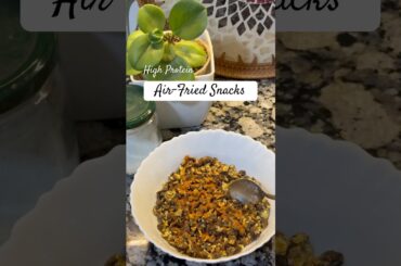 Crispy spicy Air Fryer snacks #airfryer #healthylifestyle #chana #recipe #viral #ytshorts #foodie