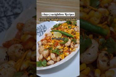 #shorts #youtubeshorts #viral #recipe #cooking #food #weightlossrecipe #bhel #corn #easyrecipe