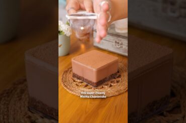 Healthy Mocha Cheesecake