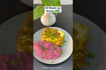 30/30 Weight loss Recipes | High Protein Low Carb Paneer Bowl With Creamy Chia Seed Beetroot #shorts