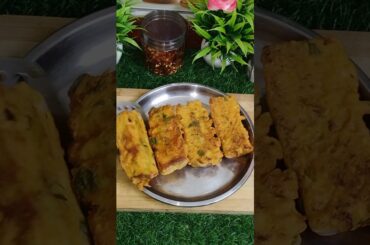 Healthy Lunch Box Recipe For Kids/ Bread Pakoda #alootoast #breadtoastrecipe #shorts