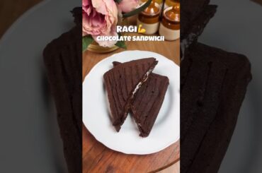 Ragi Chocolate Sandwich #easyrecipe #healthyfood #recipe #weightloss #ragi #ragirecipes #sandwich