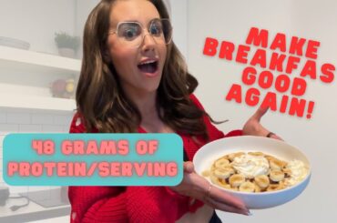 High-Protein Waffles (or pancakes!) You’ll Actually Crave | Easy & Healthy Breakfast Recipe