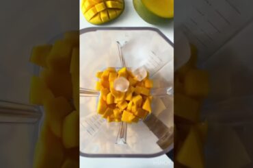 #food 4-ingredient Healthy & High-protein MangoSmoothie#healthyrecipes #smoothie#highprotein #viral