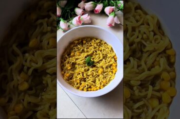 Testy Corn Tadka Maggi Recipe|#trending #food #fastfood #ytshorts #shorts #recipe #viralvideo
