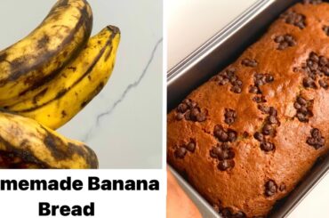 DON'T Waste Ripe BANANAS!! Homemade Banana Bread for Beginners
