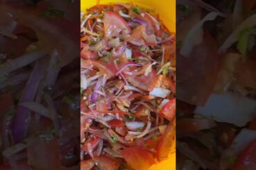 homemade tomato onion salad  #shots #blowup #ukshort     Chefkhanrecipes