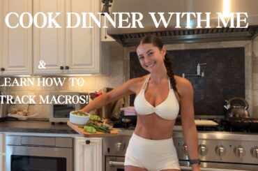 HEALTHY DINNER IDEA & COUNTING MACROS! | GABRIELLA ELLYSE