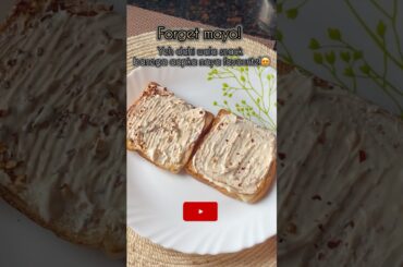 Better Than Mayo? Try This Hung Curd Bread Spread Recipe! #ytshorts #hungcurd #mayo